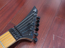 Load image into Gallery viewer, Chandler San Francisco Superstrat Guitar - 1980s - Reverse Headstock Transparent Red Maple Neck