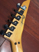 Load image into Gallery viewer, Chandler San Francisco Superstrat Guitar - 1980s - Reverse Headstock Transparent Red Maple Neck