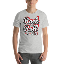 Load image into Gallery viewer, Rock N Roll Life - Guitar Heartbeat - Short-Sleeve Unisex T-Shirt