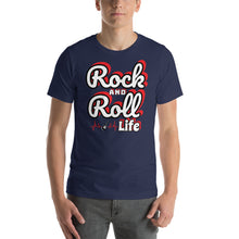 Load image into Gallery viewer, Rock N Roll Life - Guitar Heartbeat - Short-Sleeve Unisex T-Shirt
