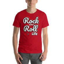 Load image into Gallery viewer, Rock N Roll Life - Guitar Heartbeat - Short-Sleeve Unisex T-Shirt