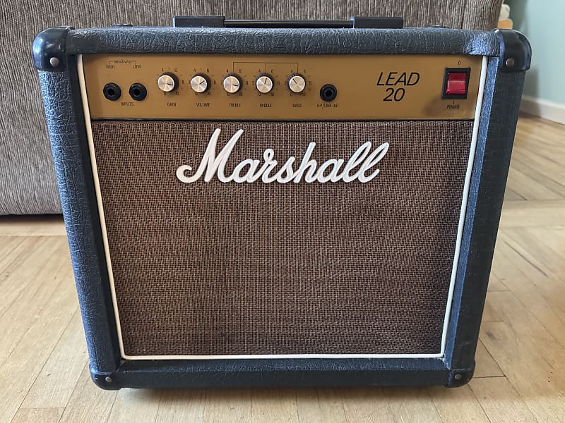 Marshall Lead 20 Guitar Combo Amp Vintage 1980s JCM 800