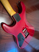 Load image into Gallery viewer, Chandler San Francisco Superstrat Guitar - 1980s - Reverse Headstock Transparent Red Maple Neck
