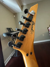 Load image into Gallery viewer, Chandler San Francisco Superstrat Guitar - 1980s - Reverse Headstock Transparent Red Maple Neck
